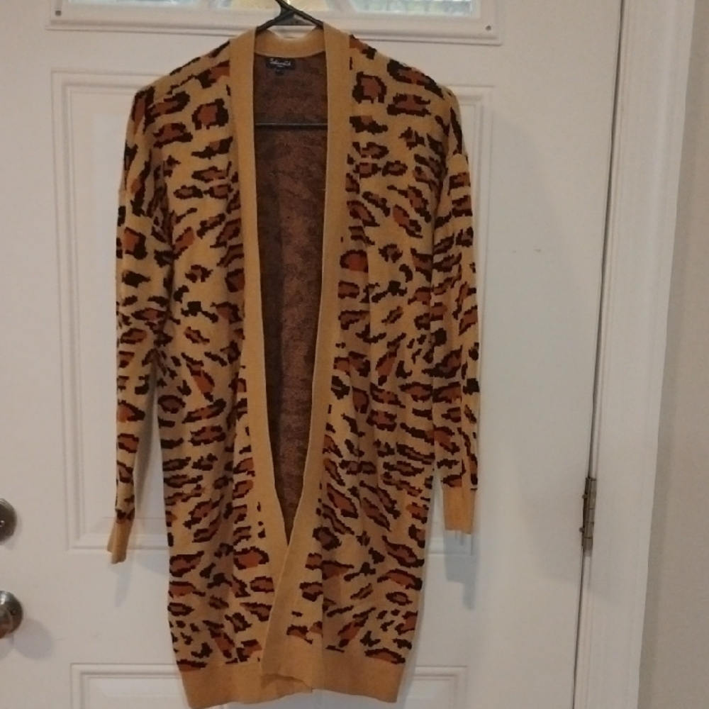 Splendid Knit Sweater in Tan and Brown
